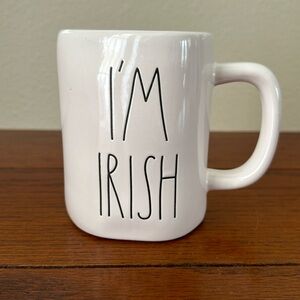 🚨LOOK AT ME🚨 RAE DUNN GREEN INTERIOR I’M IRISH MUG NWOT